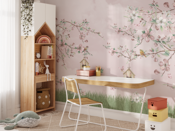PAPEL DE PAREDE INFANTIL FEMININO - 0131 - Imagem 2