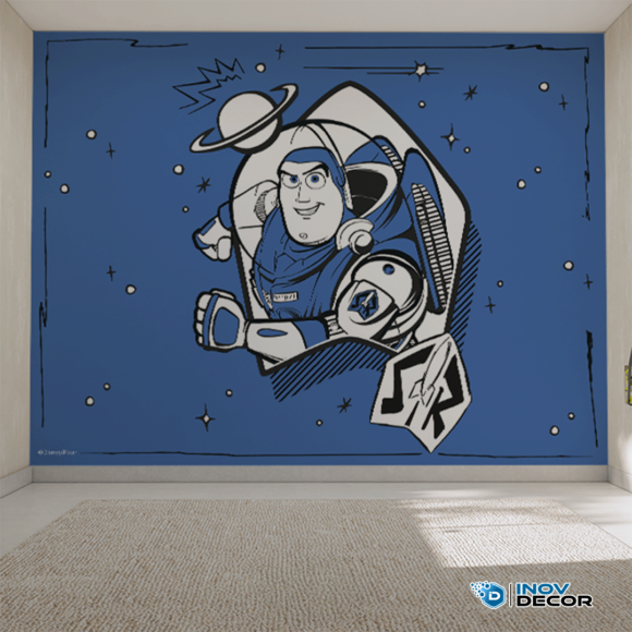 PAPEL DE PAREDE DESENHO ANIMADO - 025 - Imagem 2