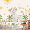 PAPEL DE PAREDE DESENHO ANIMADO - 020