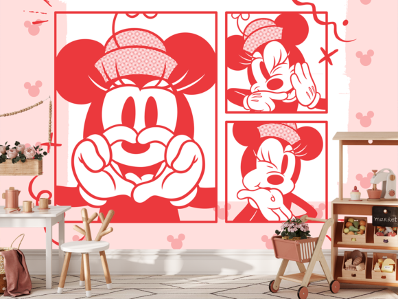 PAPEIS DE PAREDE DESENHO ANIMADO - 062