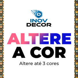 Altere as cores