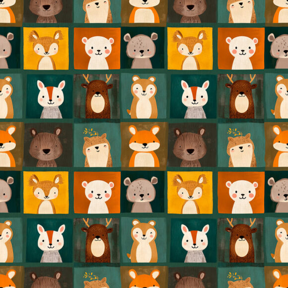 PAPEL DE PAREDE BABY PATTERNS - 0001