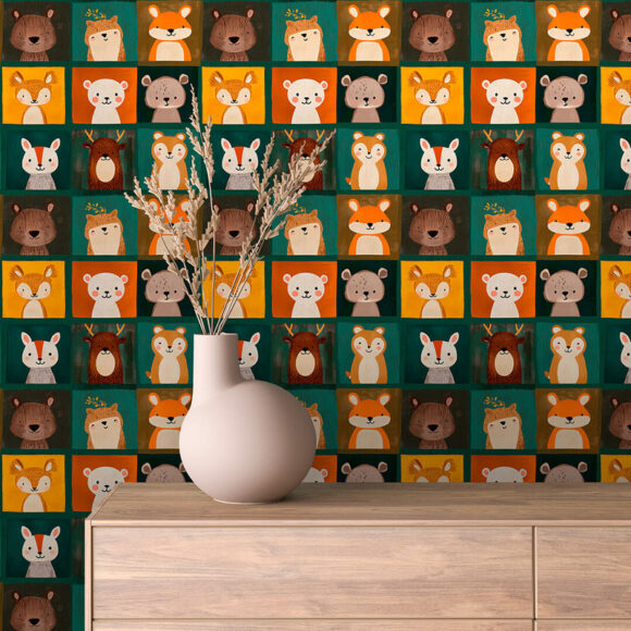 PAPEL DE PAREDE BABY PATTERNS - 0001 - Imagem 3