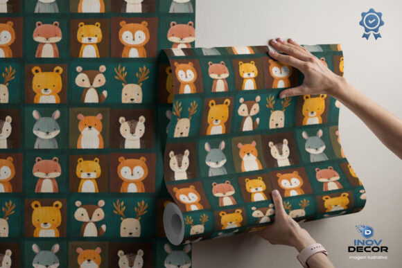 PAPEL DE PAREDE BABY PATTERNS - 0006 - Imagem 2
