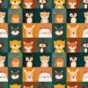 PAPEL DE PAREDE BABY PATTERNS - 0007