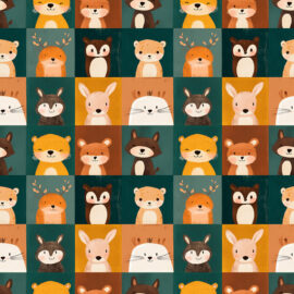 PAPEL DE PAREDE BABY PATTERNS - 0007