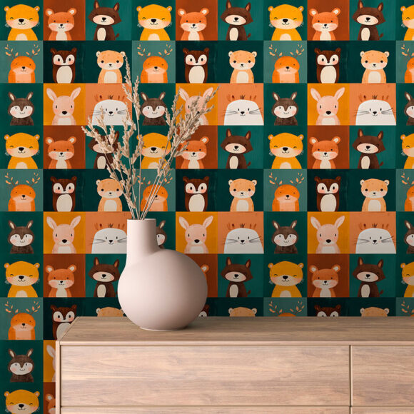 PAPEL DE PAREDE BABY PATTERNS - 0007 - Imagem 3