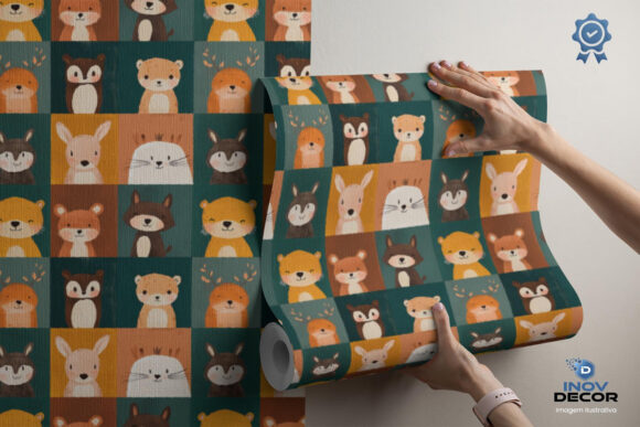 PAPEL DE PAREDE BABY PATTERNS - 0007 - Imagem 2