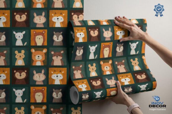 PAPEL DE PAREDE BABY PATTERNS - 0008 - Imagem 2