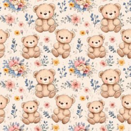 PAPEL DE PAREDE BABY PATTERNS - 0011