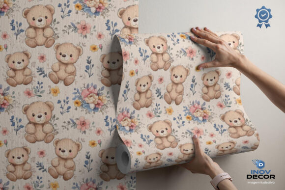 PAPEL DE PAREDE BABY PATTERNS - 0011 - Imagem 2