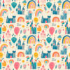 PAPEL DE PAREDE BABY PATTERNS - 0015