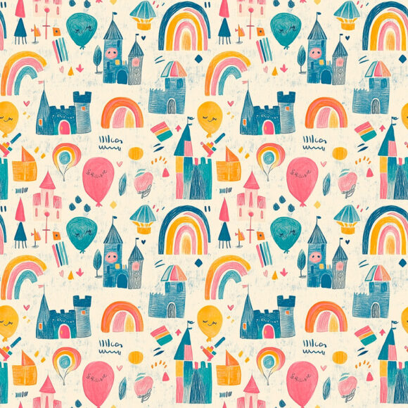 PAPEL DE PAREDE BABY PATTERNS - 0015