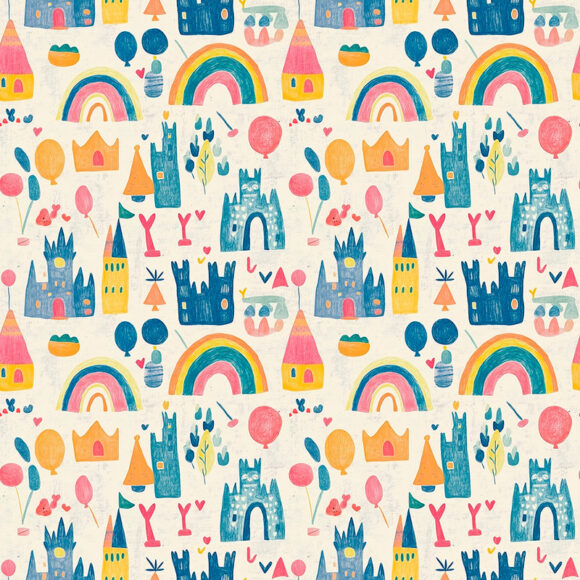 PAPEL DE PAREDE BABY PATTERNS - 0016
