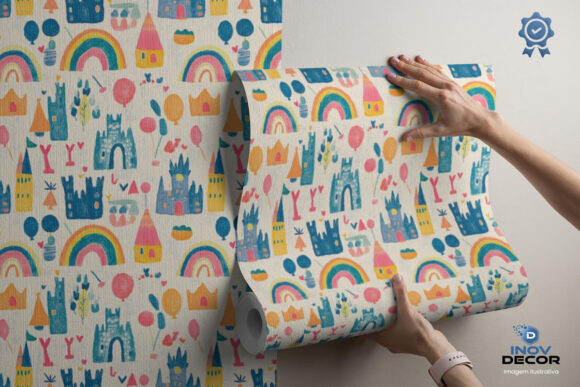 PAPEL DE PAREDE BABY PATTERNS - 0016 - Imagem 2