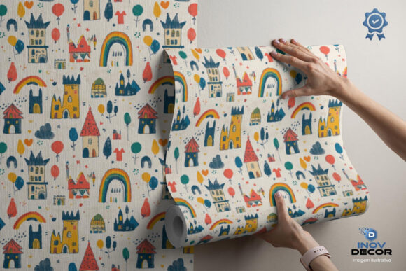 PAPEL DE PAREDE BABY PATTERNS - 0017 - Imagem 2