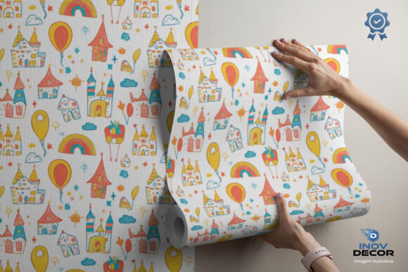 PAPEL DE PAREDE BABY PATTERNS - 0018 - Imagem 2