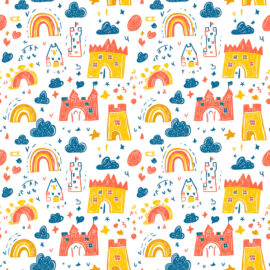 PAPEL DE PAREDE BABY PATTERNS - 0019