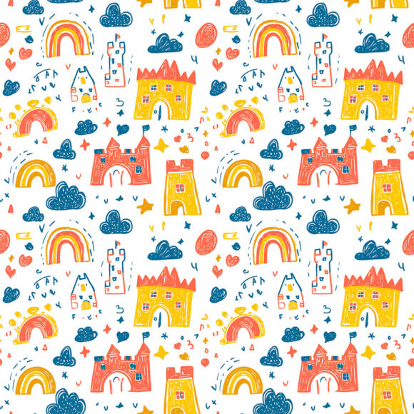 PAPEL DE PAREDE BABY PATTERNS - 0019