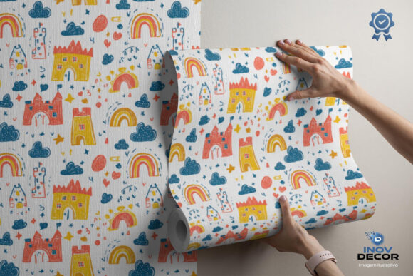PAPEL DE PAREDE BABY PATTERNS - 0019 - Imagem 2