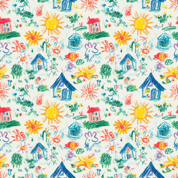 PAPEL DE PAREDE BABY PATTERNS - 0020