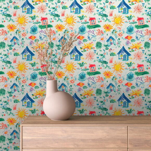 PAPEL DE PAREDE BABY PATTERNS - 0020 - Imagem 3