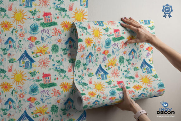 PAPEL DE PAREDE BABY PATTERNS - 0020 - Imagem 2