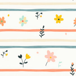 PAPEL DE PAREDE BABY PATTERNS - 0023