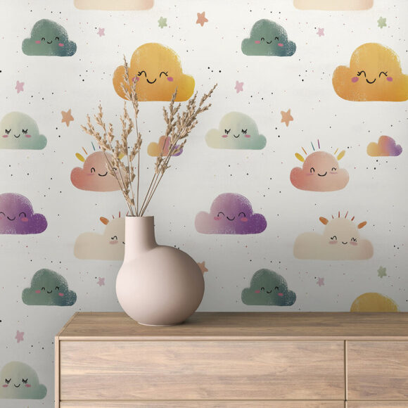 PAPEL DE PAREDE BABY PATTERNS - 0024 - Imagem 3