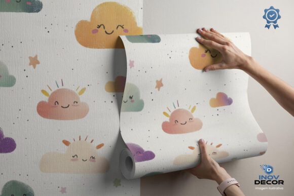 PAPEL DE PAREDE BABY PATTERNS - 0024 - Imagem 2