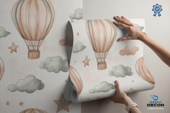 PAPEL DE PAREDE BABY PATTERNS - 0025 - Imagem 2