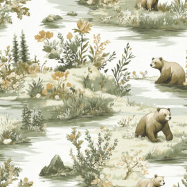 PAPEL DE PAREDE BABY PATTERNS - 0035