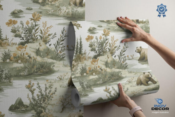 PAPEL DE PAREDE BABY PATTERNS - 0035 - Imagem 2