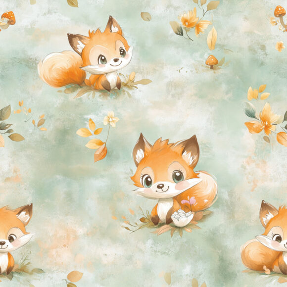 PAPEL DE PAREDE BABY PATTERNS - 0036