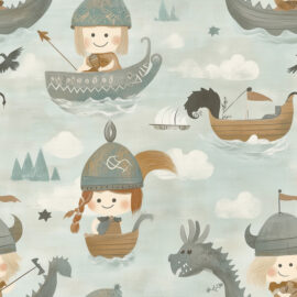 PAPEL DE PAREDE BABY PATTERNS - 0038