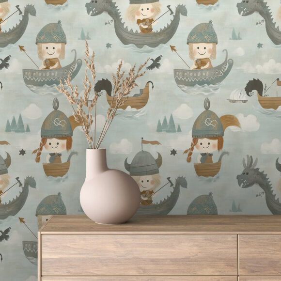 PAPEL DE PAREDE BABY PATTERNS - 0038 - Imagem 3