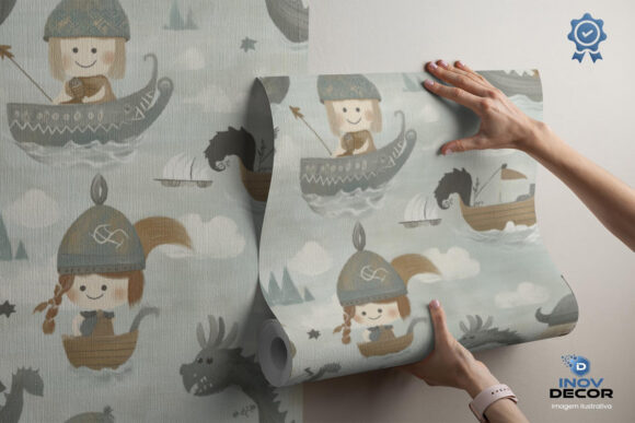 PAPEL DE PAREDE BABY PATTERNS - 0038 - Imagem 2