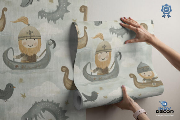 PAPEL DE PAREDE BABY PATTERNS - 0039 - Imagem 2