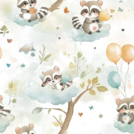 PAPEL DE PAREDE BABY PATTERNS - 0040