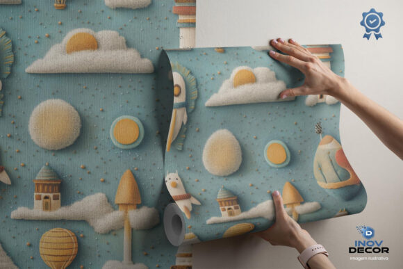PAPEL DE PAREDE BABY PATTERNS - 0043 - Imagem 2