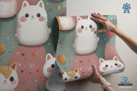 PAPEL DE PAREDE BABY PATTERNS - 0046 - Imagem 2