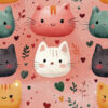PAPEL DE PAREDE BABY PATTERNS - 0047