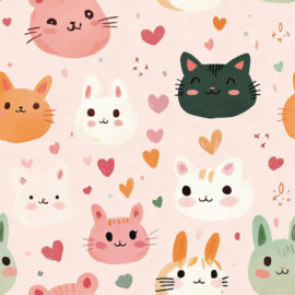 PAPEL DE PAREDE BABY PATTERNS - 0048