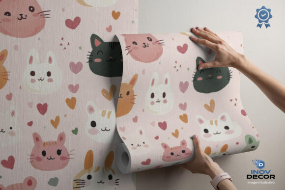 PAPEL DE PAREDE BABY PATTERNS - 0048 - Imagem 2