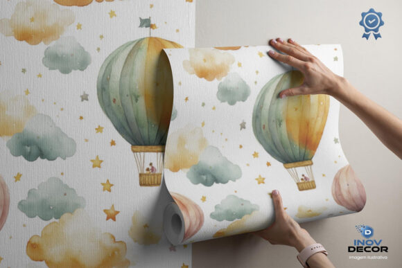 PAPEL DE PAREDE BABY PATTERNS - 0049 - Imagem 2
