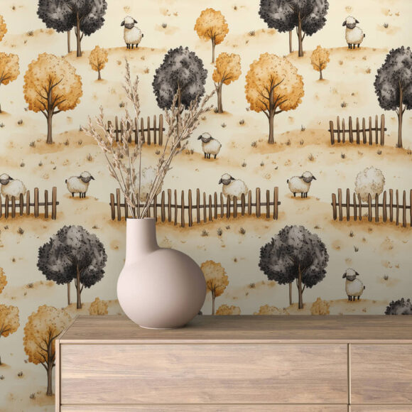 PAPEL DE PAREDE BABY PATTERNS - 0053 - Imagem 3