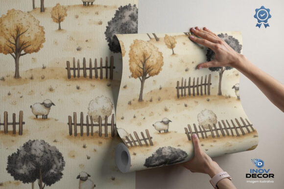 PAPEL DE PAREDE BABY PATTERNS - 0053 - Imagem 2