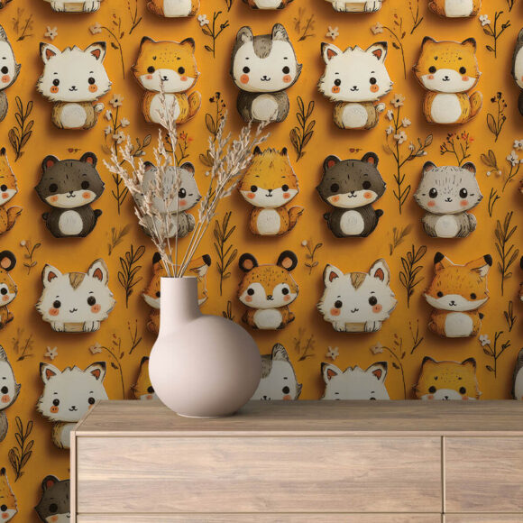 PAPEL DE PAREDE BABY PATTERNS - 0054 - Imagem 3