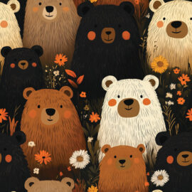 PAPEL DE PAREDE BABY PATTERNS - 0056
