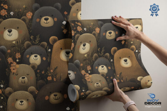 PAPEL DE PAREDE BABY PATTERNS - 0057 - Imagem 2